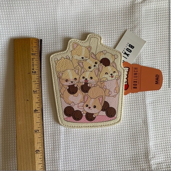 Boxlunch Corgi Boba Cardholder - Picture 2 of 5
